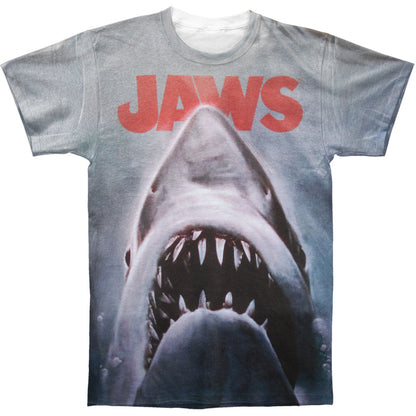 Jaws Poster Sublimation T-shirt