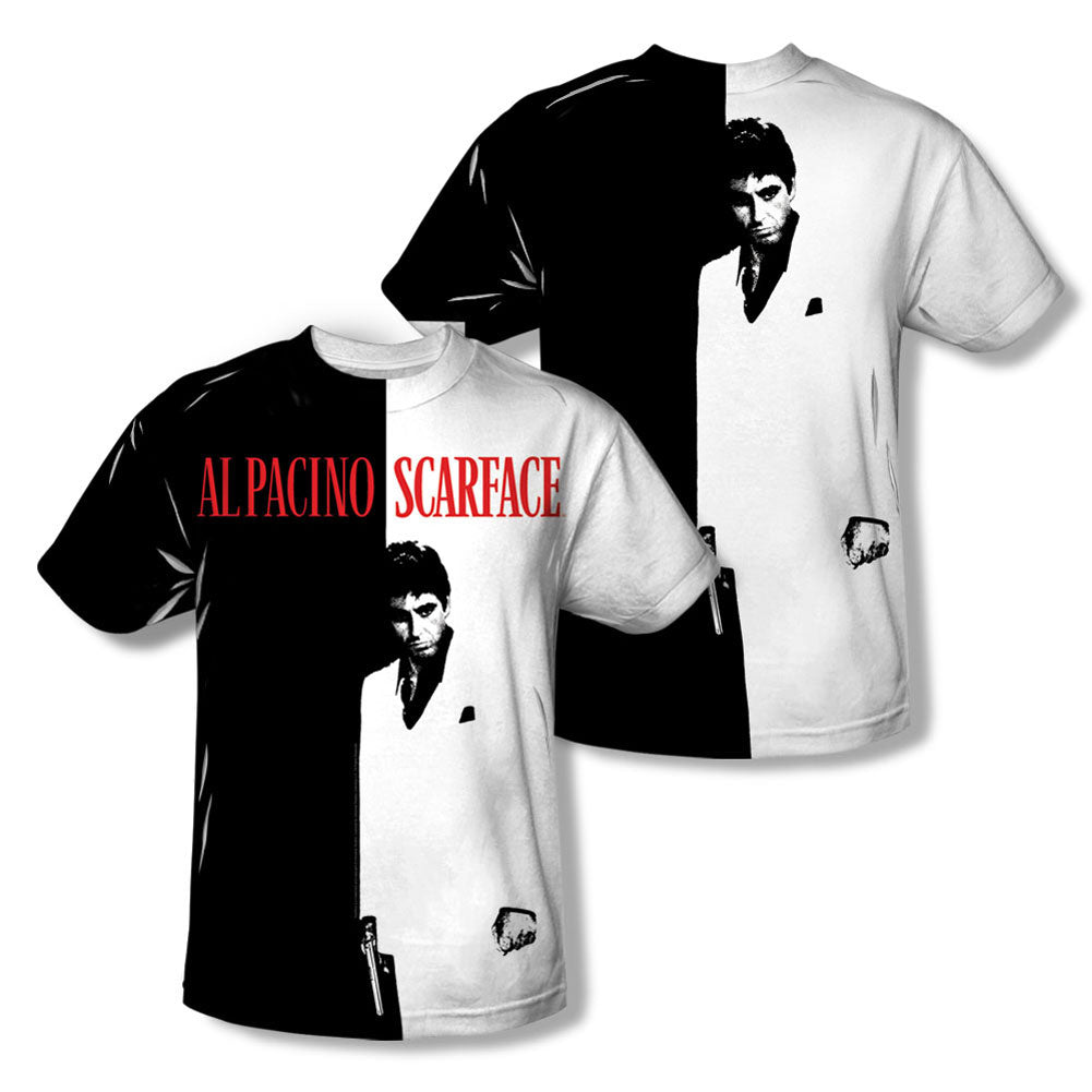 Scarface Big Poster Sublimation T-shirt