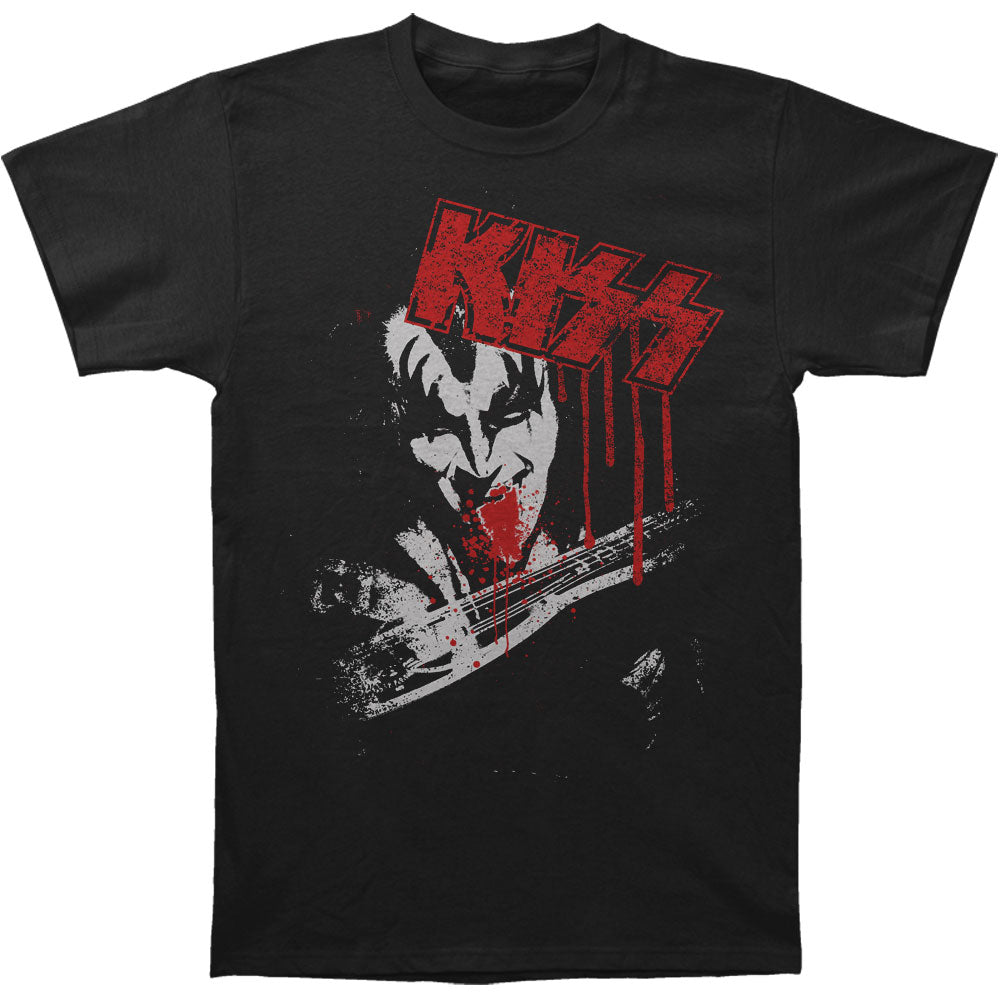 KISS Blood Slim Fit T-shirt Front