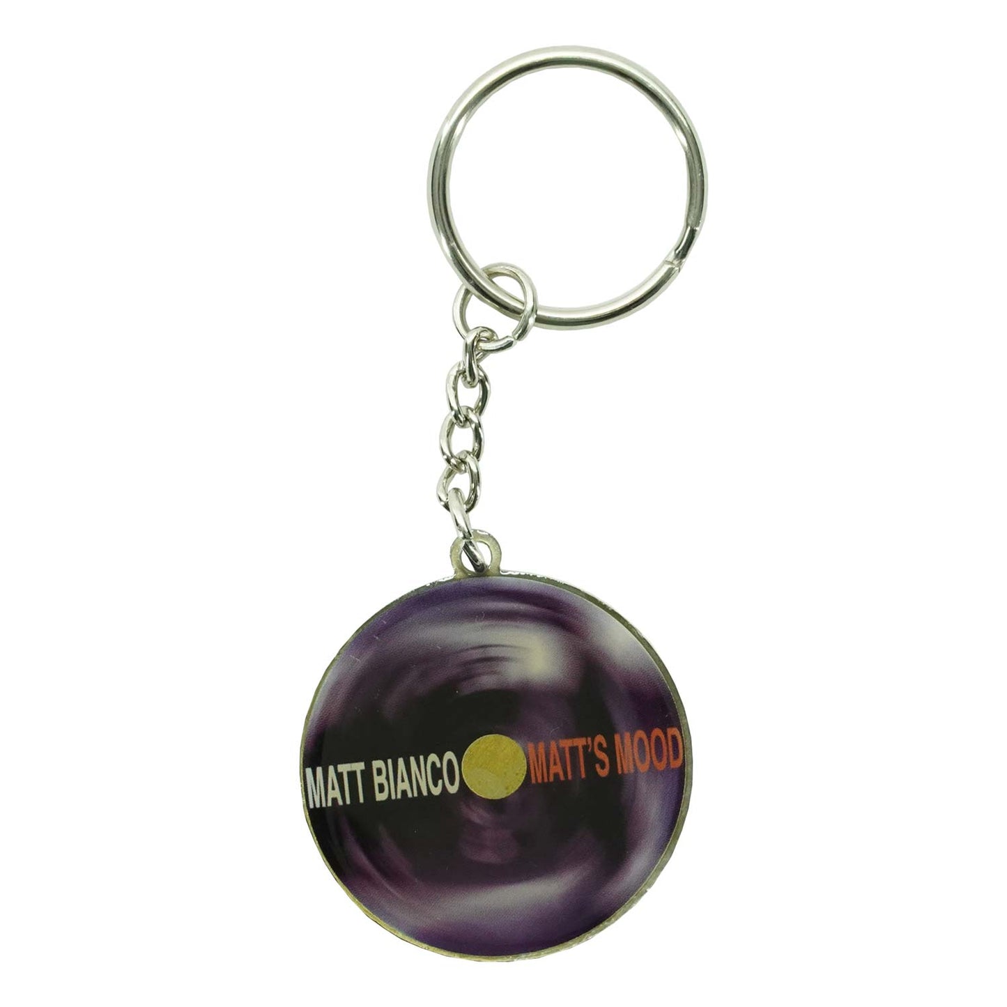 Matt Bianco CD Metal Key Chain Front