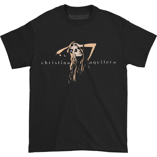 Christina Aguilera Christina Aguilera Tan Photo T-shirt