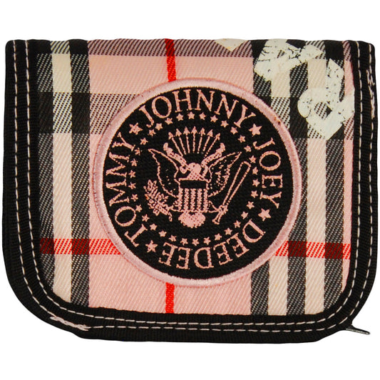 The Ramones Girl's Zip Wallet Girls Wallet Front