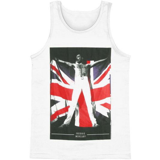 Freddie Mercury Flag Mens Tank