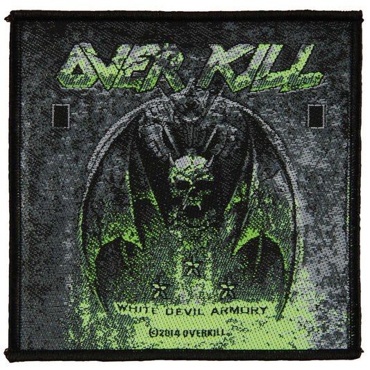 Overkill White Devil Armory Woven Patch