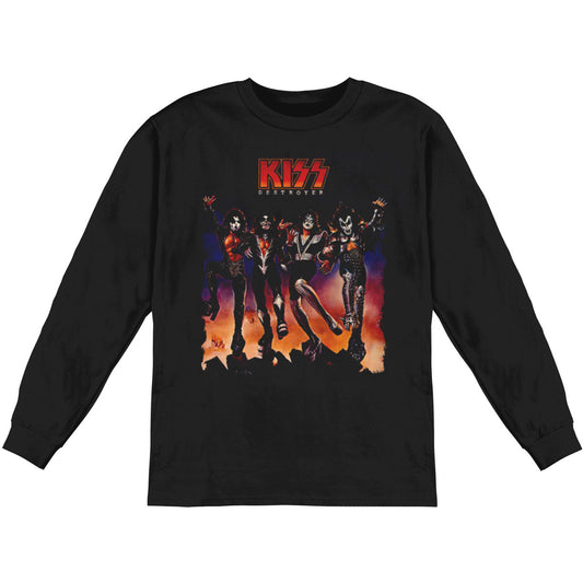KISS Destroyer Cover  Long Sleeve Front