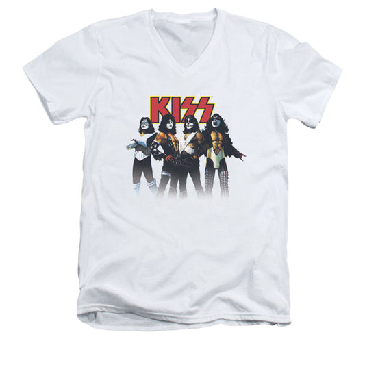 KISS Throwback Pose Slim Fit T-shirt Front