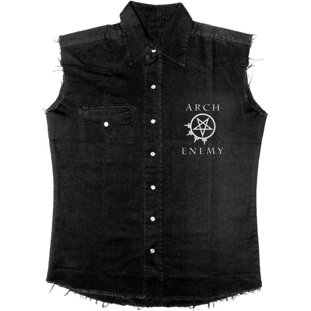 Arch Enemy Logo & Symbol Work Shirt Front
