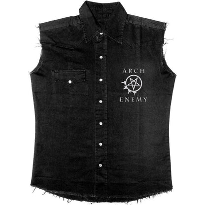 Arch Enemy Logo & Symbol Work Shirt Front