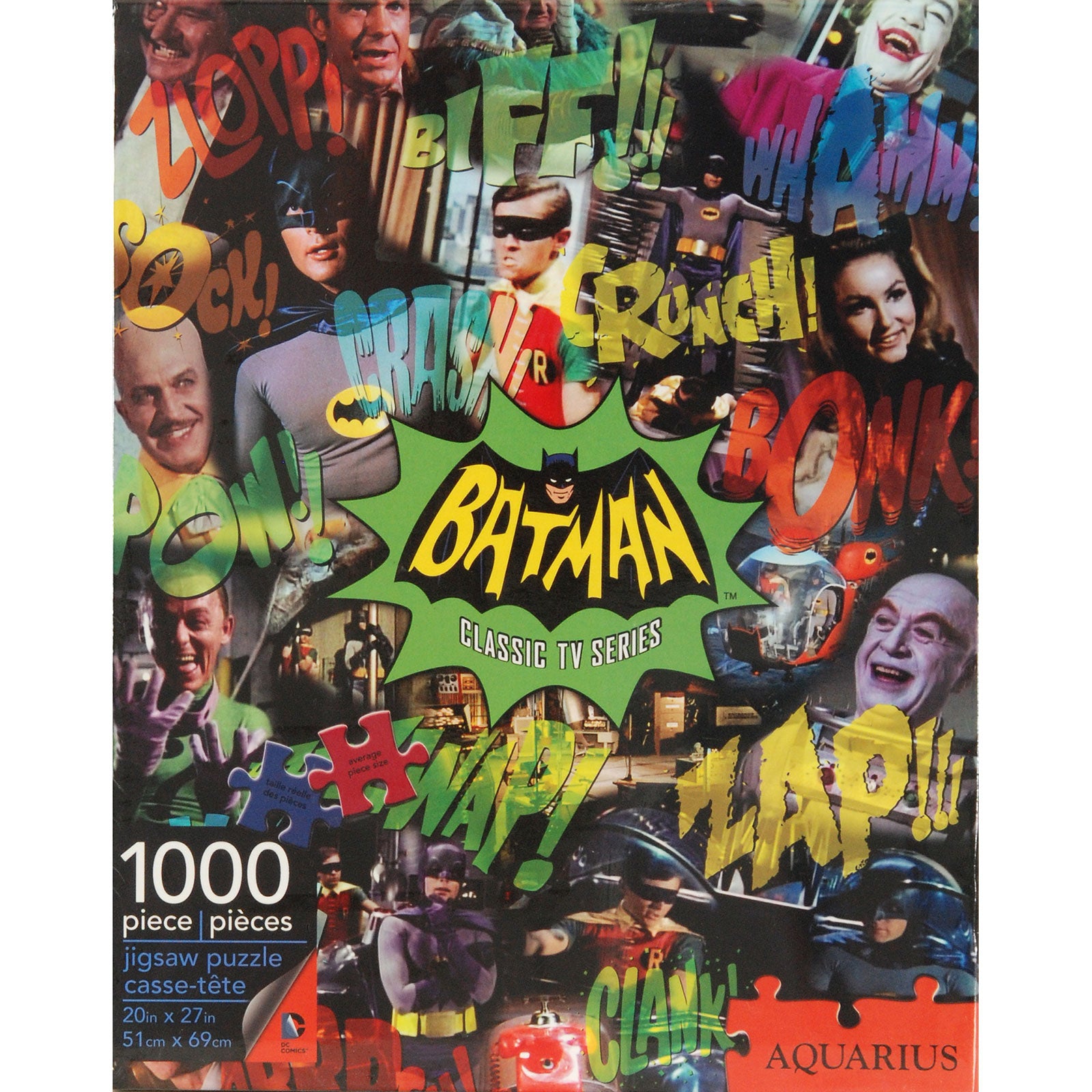 Batman TV Collage Puzzle