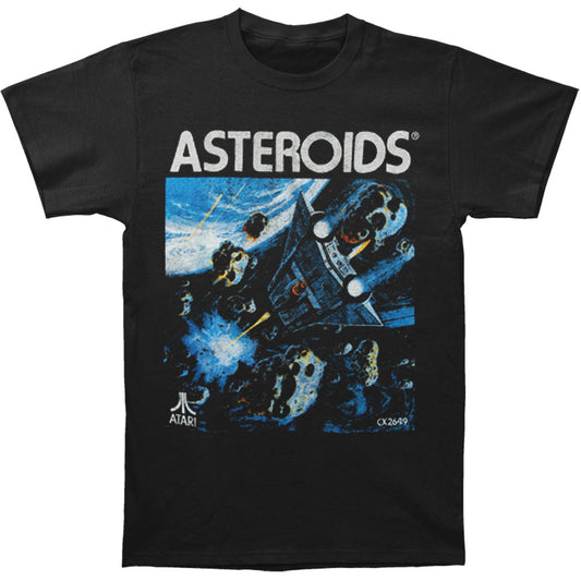 Asteroids Asteroids Box Art Slim Fit T-shirt