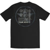 Propaganda 2013 Tour City Info Las Vegas - Norfolk NE Slim Fit T-shirt