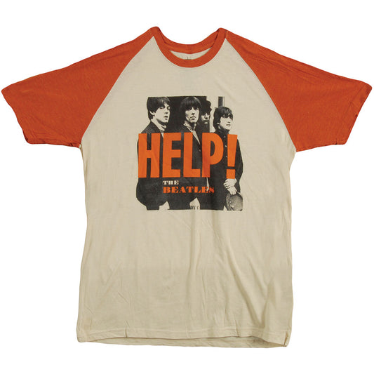 Beatles Help Baseball Jersey Front