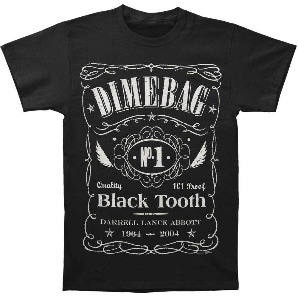 Dimebag Darrell Whiskey Label T-shirt 206412 | Rockabilia