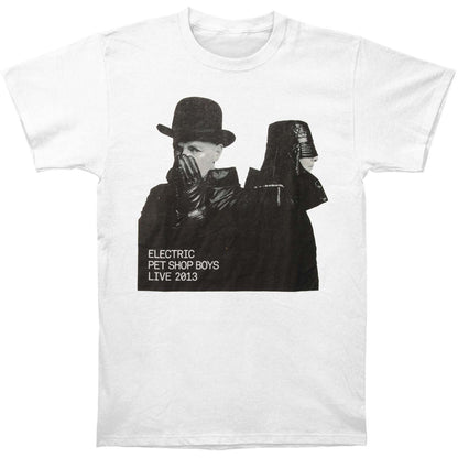 Pet Shop Boys Electric Portrait 2013 Tour Slim Fit T-shirt Front
