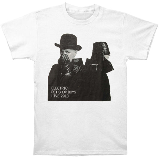 Pet Shop Boys Electric Portrait 2013 Tour Slim Fit T-shirt Front