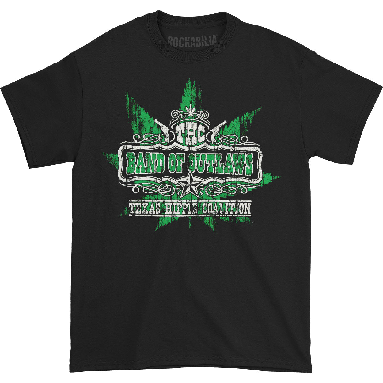 Texas Hippie Coalition Band of Outlaws T-shirt Front