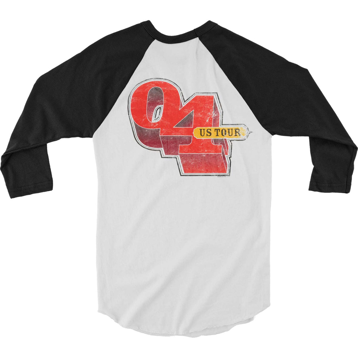Hoobastank Explosion Baseball Jersey Back