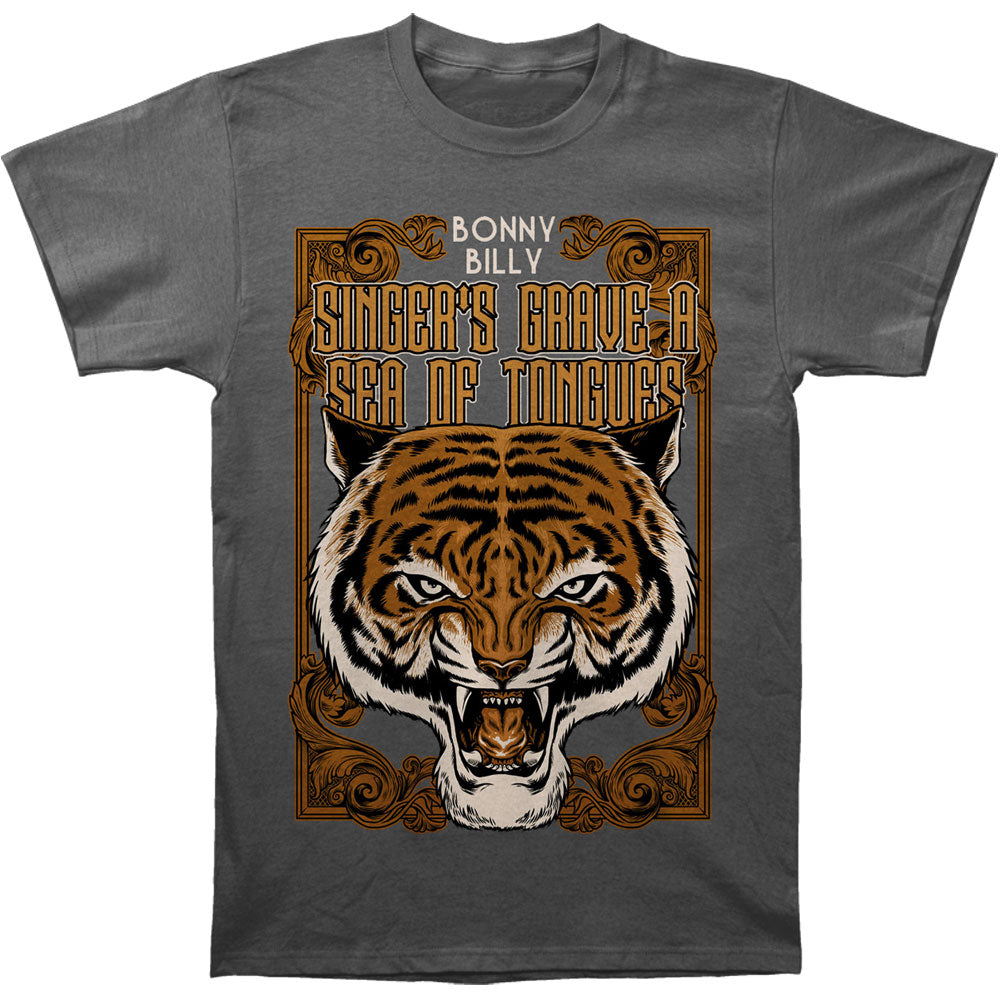 Bonnie Prince Billy & Dawn McCarthy Singer's Grave Orange Slim Fit T-shirt