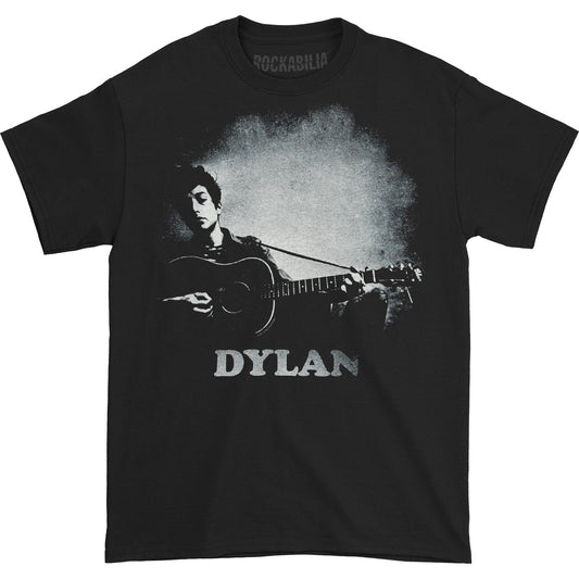 Bob Dylan Guitar & Logo T-shirt Front