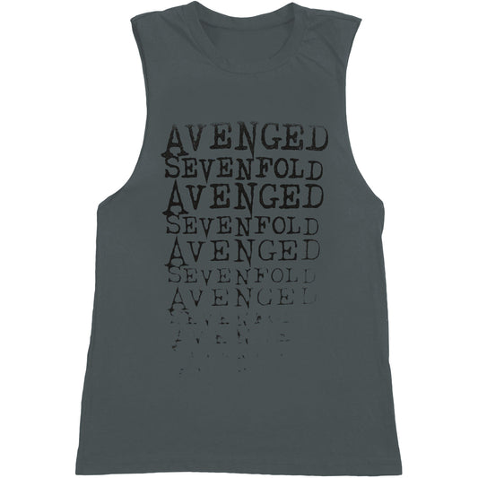 Avenged Sevenfold Repeat (Limited Quantity) Slim Fit T-shirt Front