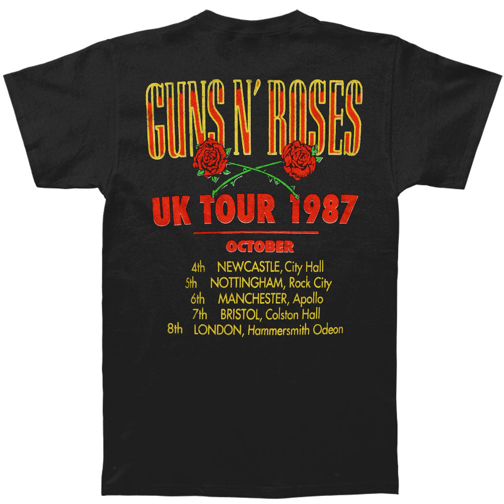 Guns N Roses Destruction 1987 UK Tour T-shirt