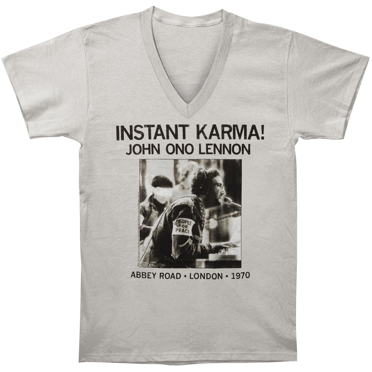 Instant Karma (Features V-Neck Collar) T-shirt