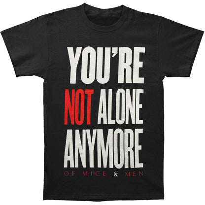 Verbiage Not Alone Slim Fit T-shirt