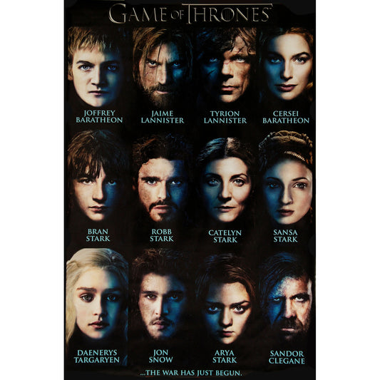 Game Of Thrones Characters Domestic Poster