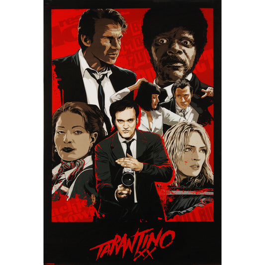 Quentin Tarantino One Sheet Domestic Poster