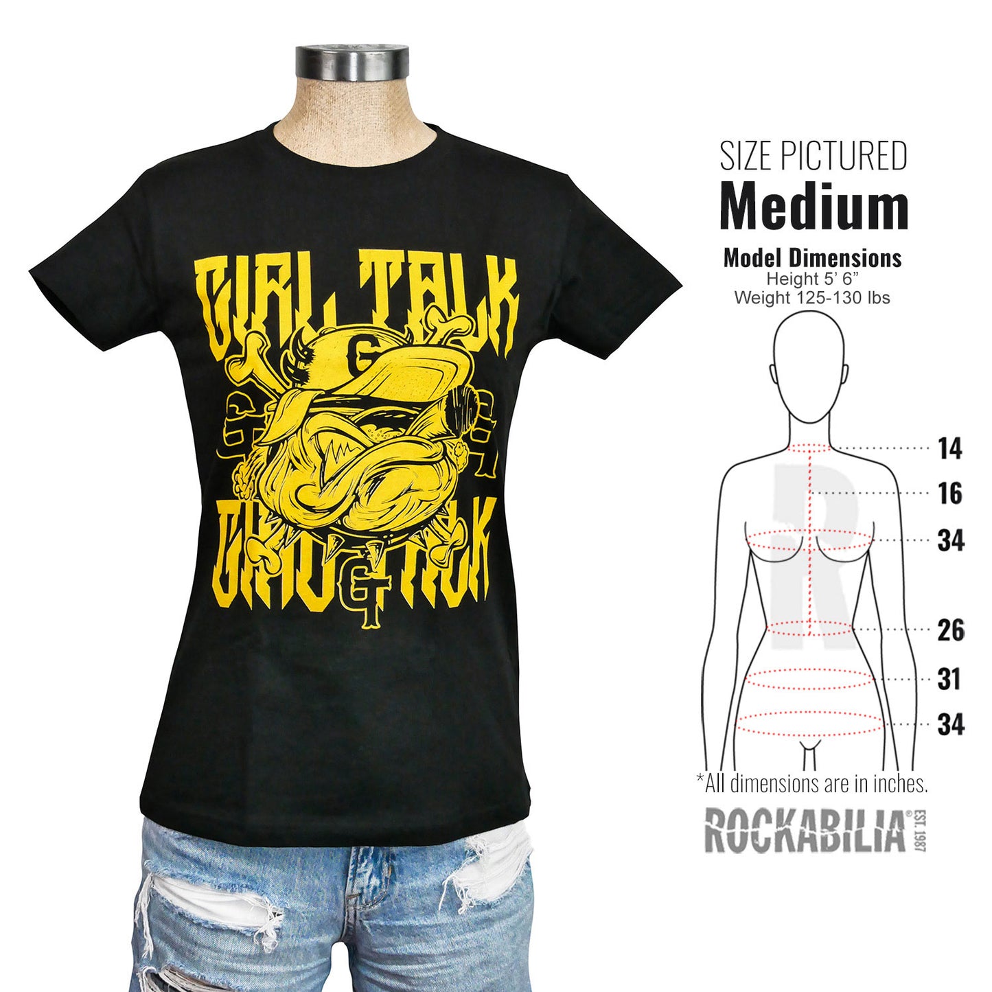 Girl's Bulldog Junior Top