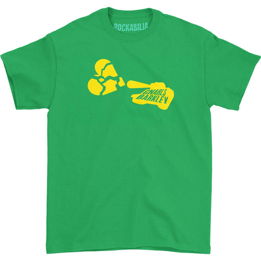 Gnarls Barkley Lovetank on Green T-shirt Front