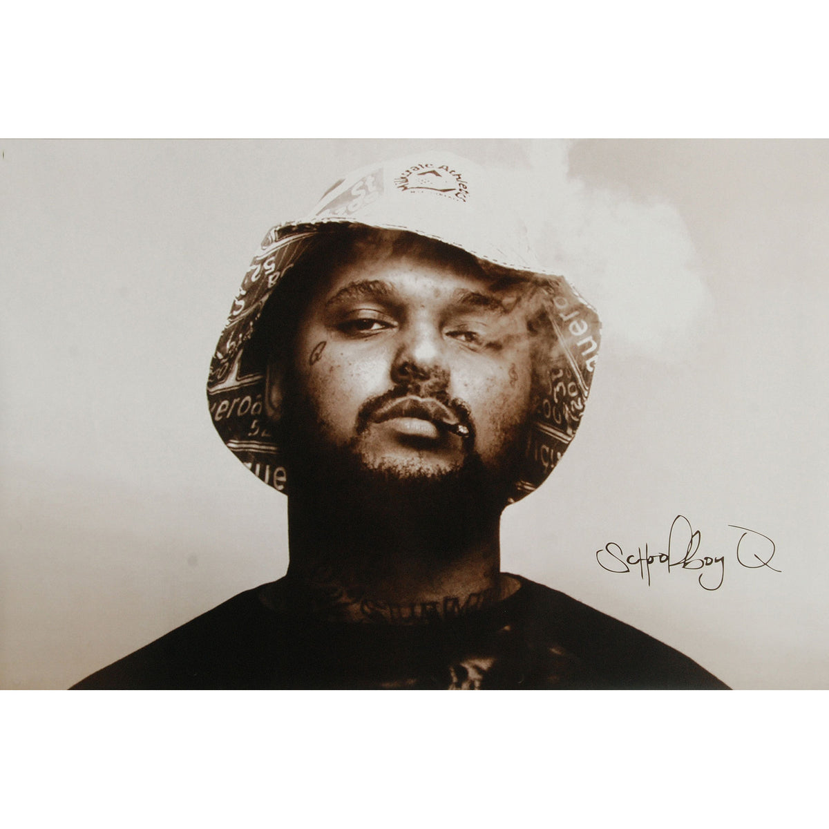 Schoolboy Q Smoke Domestic Poster Front