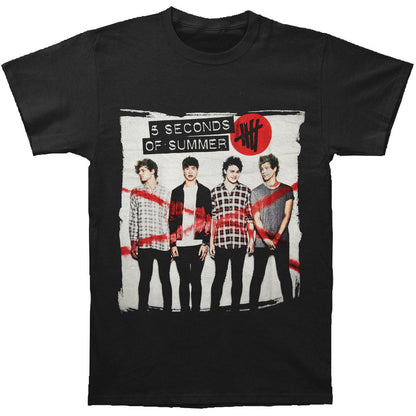 5 Seconds Of Summer Album Cover 1 Slim Fit T-shirt Front