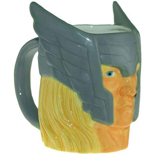 Thor (superhero) Face Coffee Mug Front
