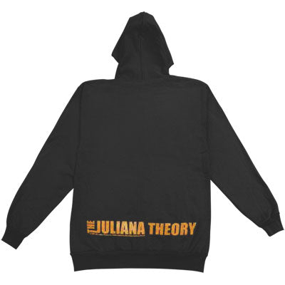 Juliana Theory Running Man Zippered Hooded Sweatshirt