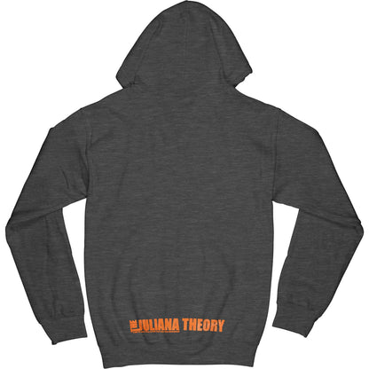 Juliana Theory Running Man Zippered Hooded Sweatshirt