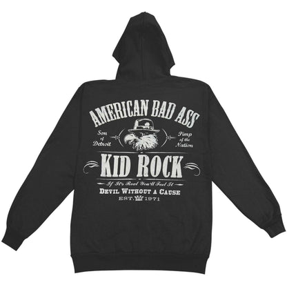 Kid Rock Logo Hooded Sweatshirt Back