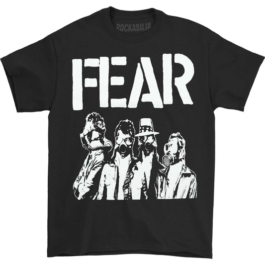 Fear Gas Mask T-shirt Front