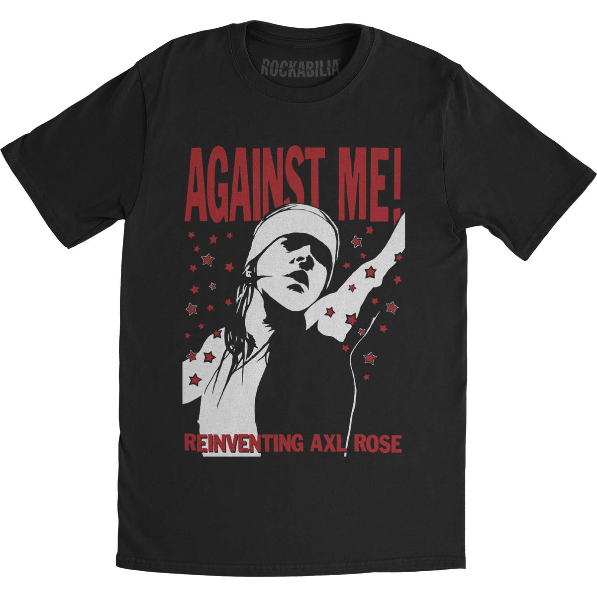 Against Me Reinventing Axl Rose Slim Fit T-shirt Front
