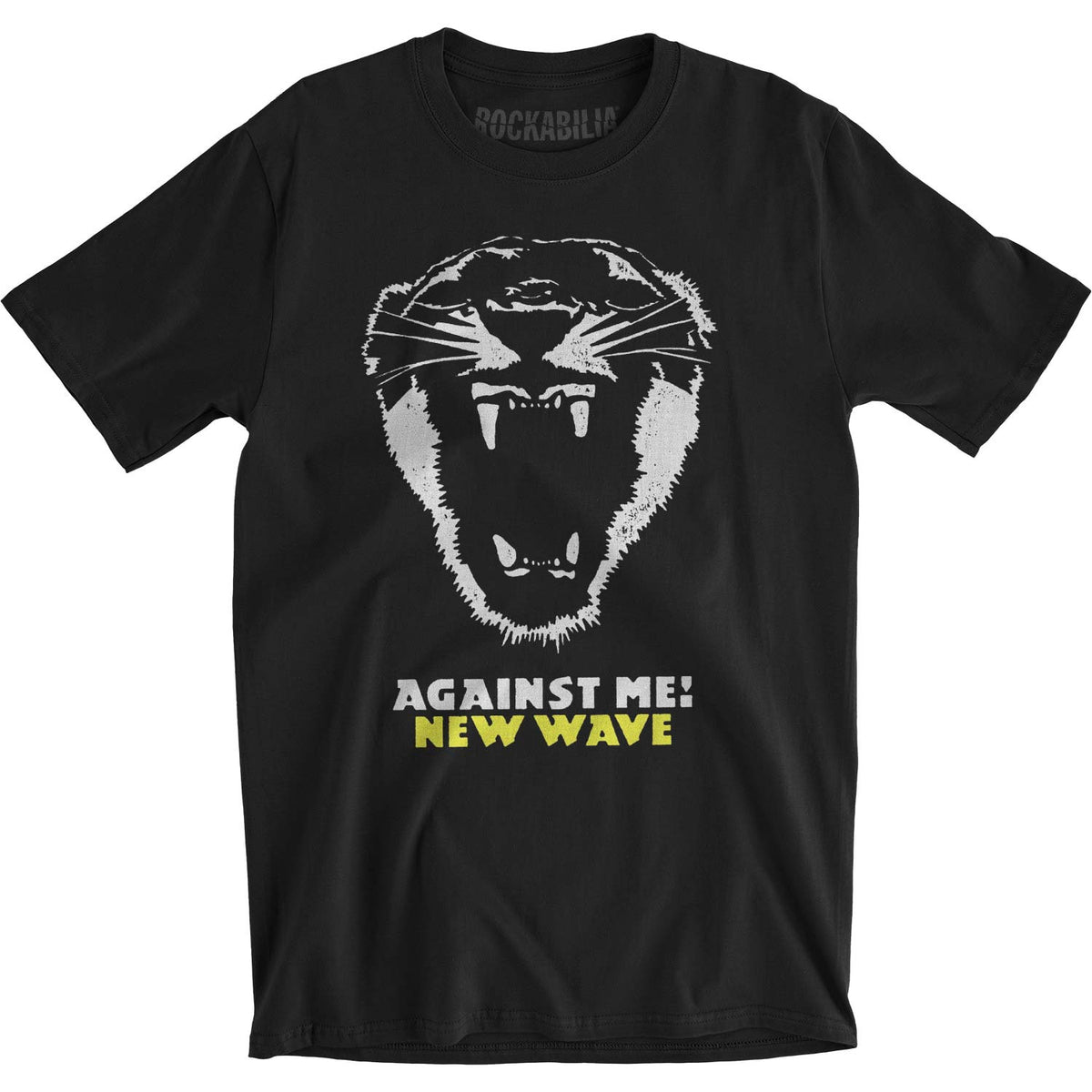 Against Me New Wave Slim Fit T-shirt Front
