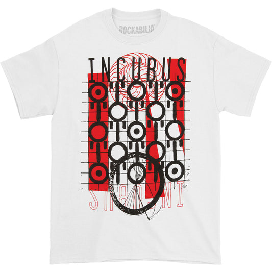 Incubus Chart T-shirt Front