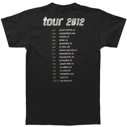 Incubus Up In Smoke 2012 Tour Slim Fit T-shirt Back