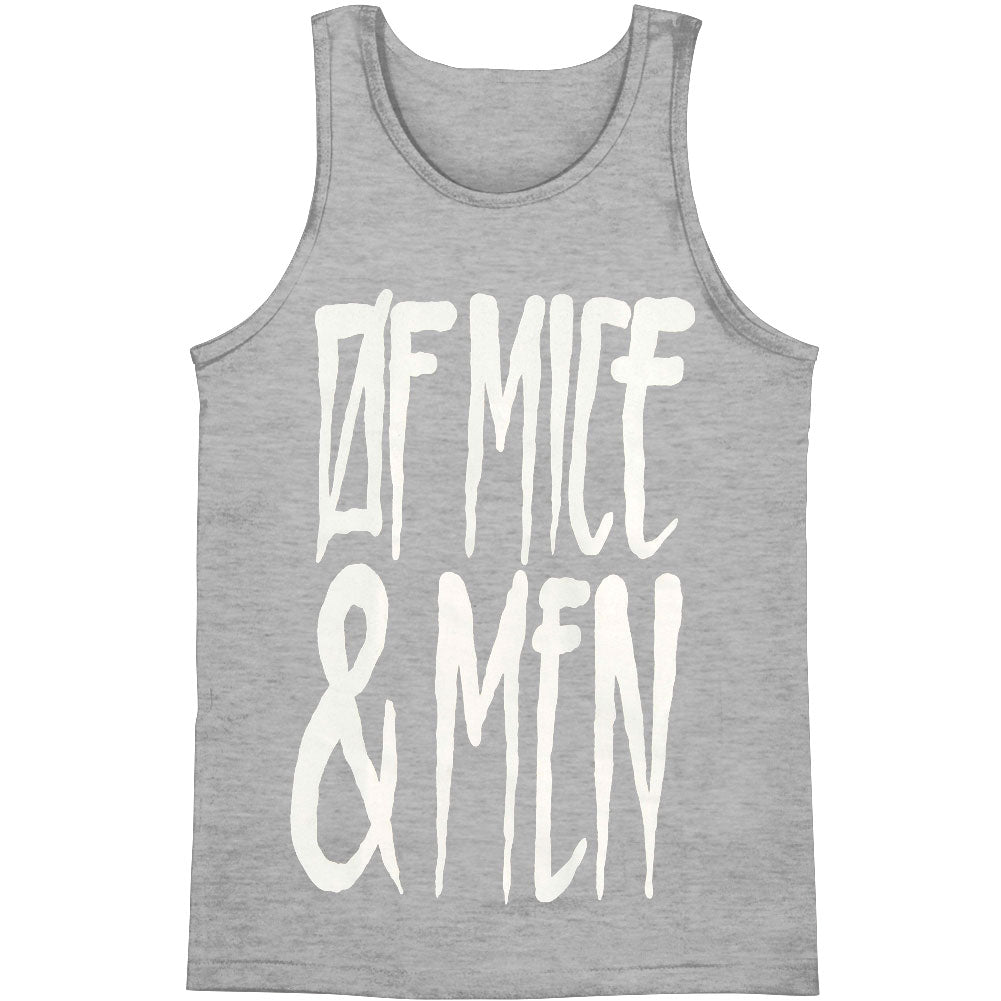 Of Mice & Men Gore Text Mens Tank Front