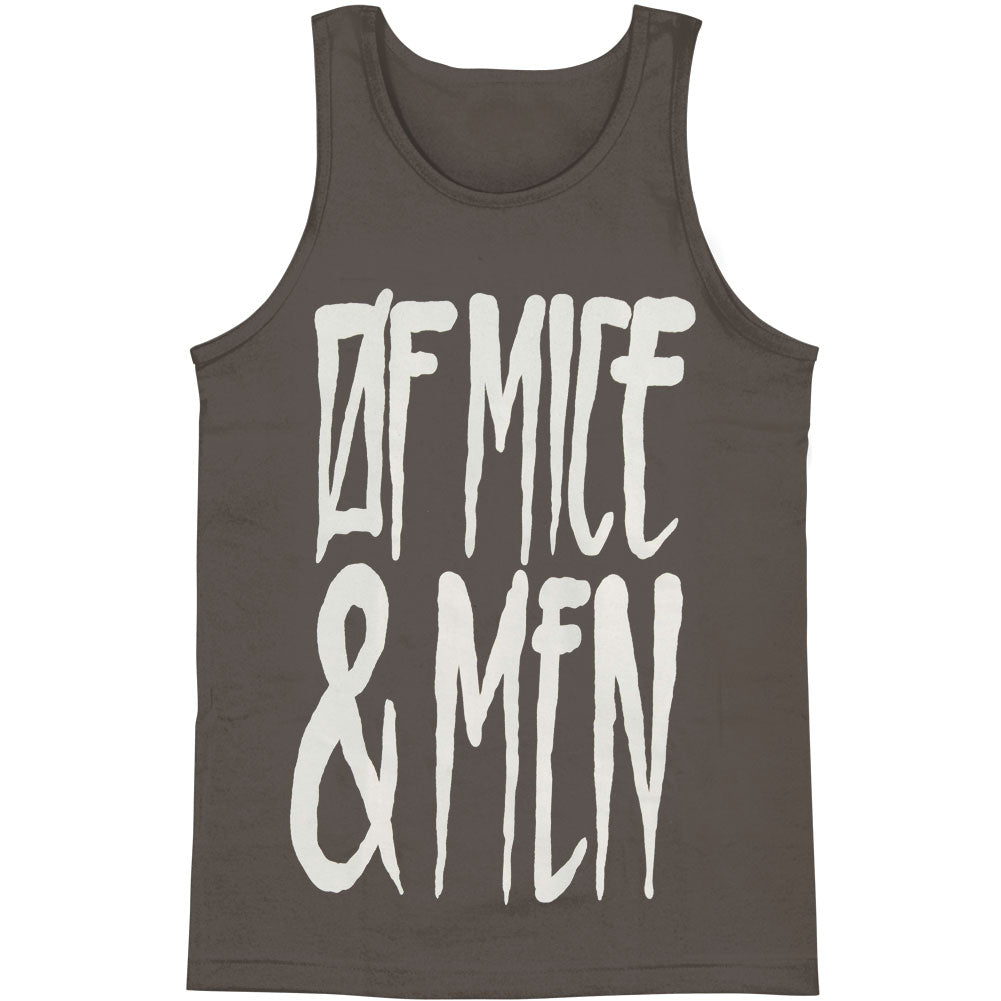 Of Mice & Men Gore Text Mens Tank Front