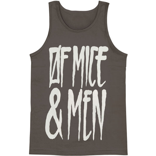 Of Mice & Men Gore Text Mens Tank Front