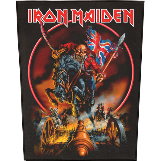 Iron Maiden England Back Patch Front