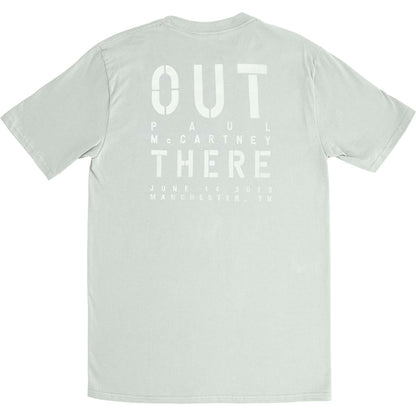 Paul Mccartney Out There Manchester Event Slim Fit T-shirt Back