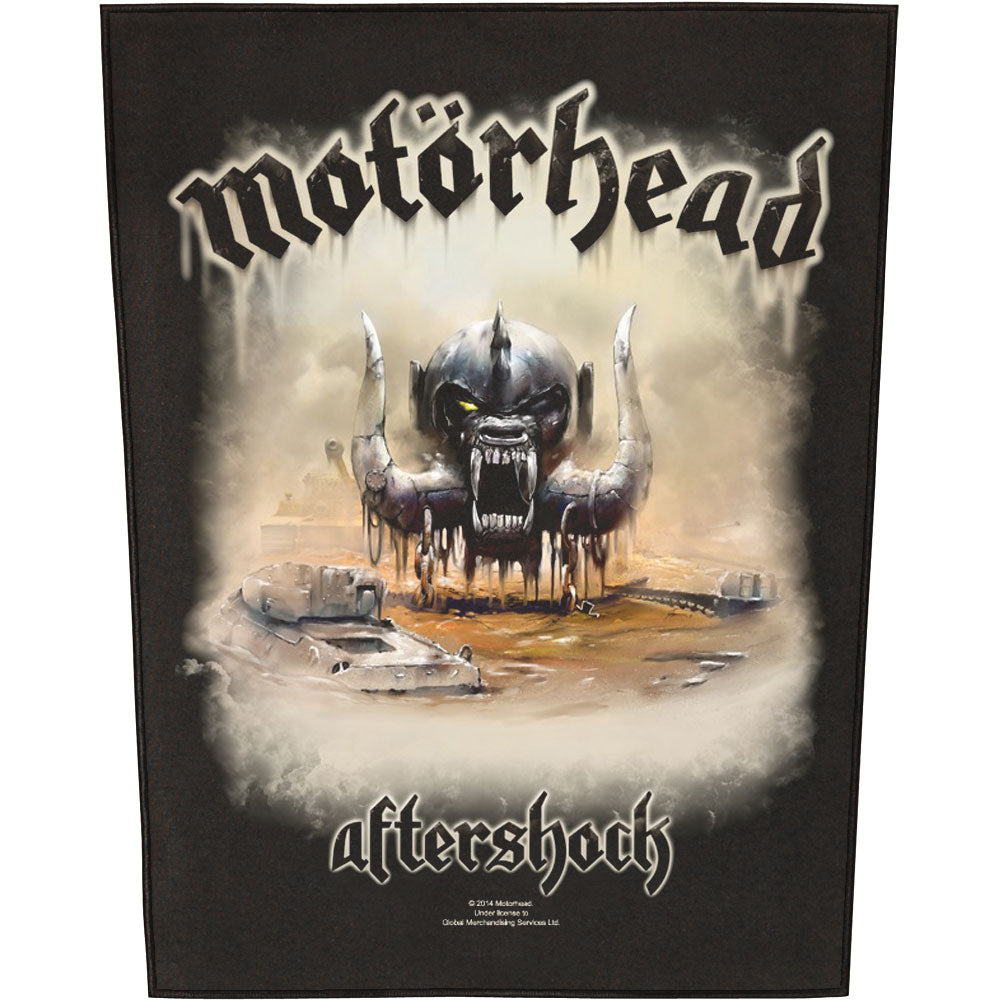 Motorhead Aftershock Back Patch Front