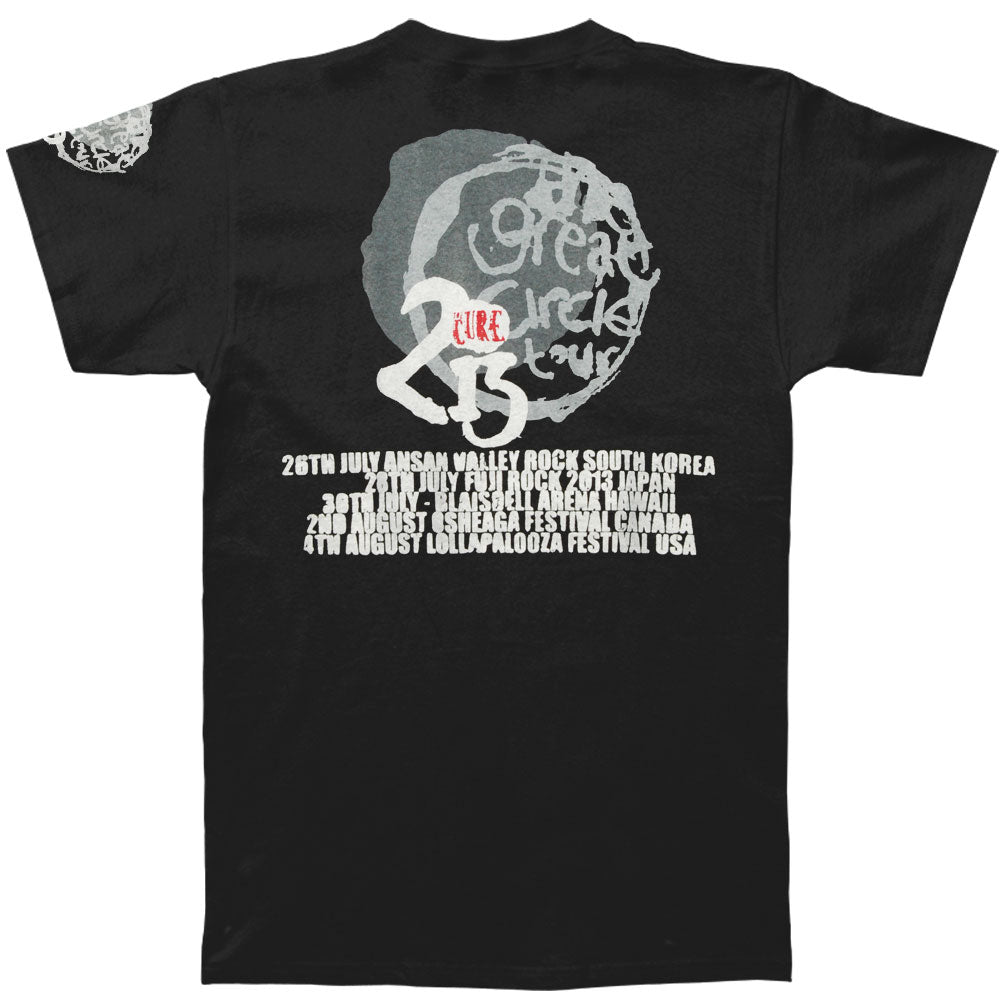 Cure 2013 Great Circle World Tour Slim Fit T-shirt