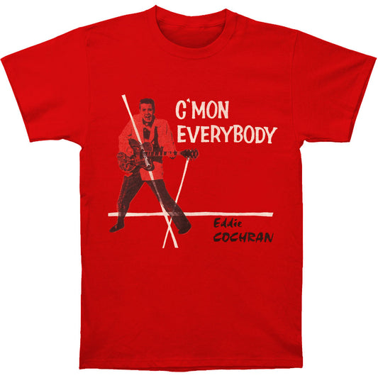 Eddie Cochran C'mon Everybody Slim Fit T-shirt Front